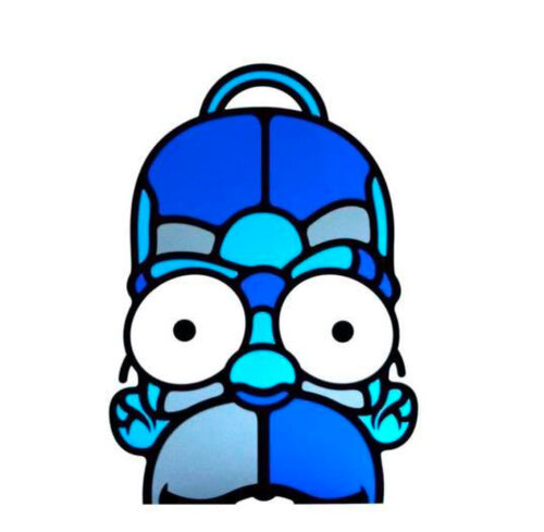 Homer Simpson by David Flores, Print for Sale on Singulart