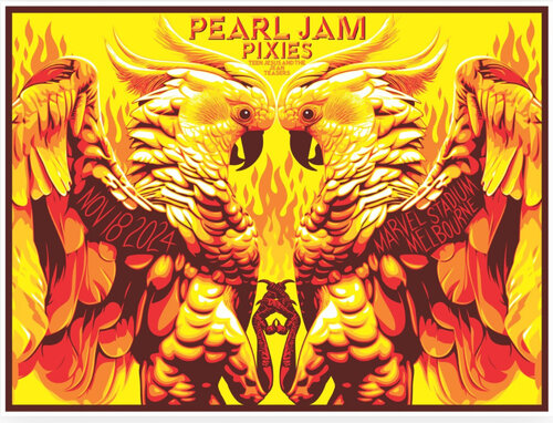 PEARL JAM NOV 18th MELBOURNE di Ben Frost, Stampa in vendita su Singulart