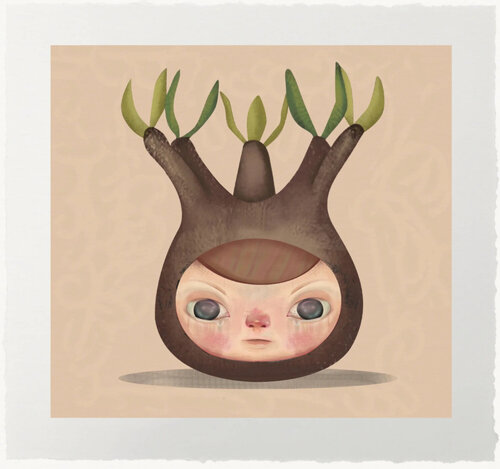 The Stolen Ninety Year Old Head by Javier Gonzalez Burgos, Print for Sale on Singulart