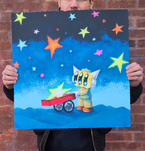 Lucky by Benzilla, Print for Sale on Singulart
