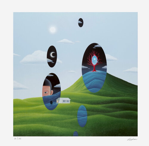 Out of Place by Gongkan, 인쇄 for Sale on Singulart
