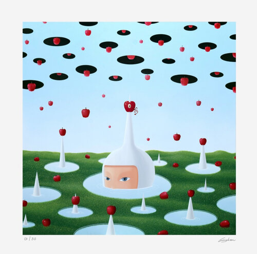The Fall and Rise of Being by Gongkan, Print for Sale on Singulart