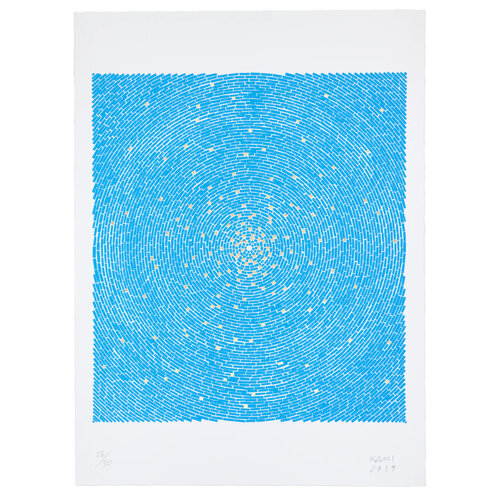 Blue Dome by Y.Z. Kami, Print for Sale on Singulart