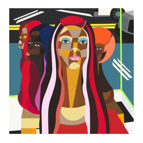 Where My Girls At? di Derrick Adams, Stampa in vendita su Singulart