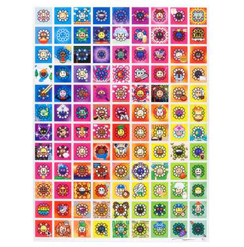 108 Bonno MURAKAMI.FLOWERS van Takashi Murakami, Afdruk te koop op Singulart