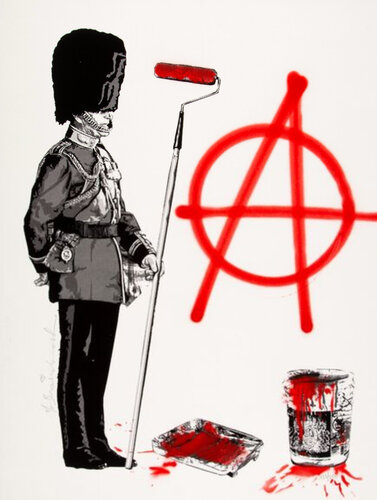 Anarchy Soldier by Mr. Brainwash, Print for Sale on Singulart