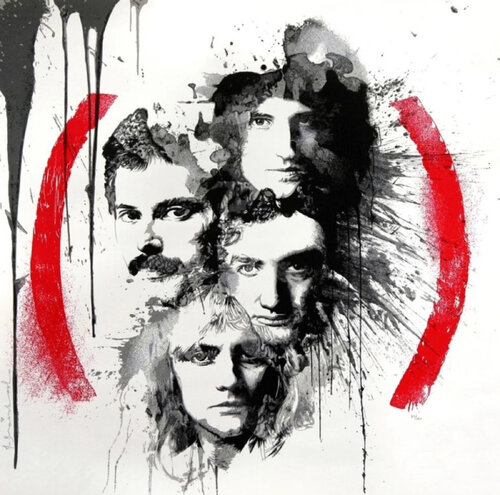 Queen Product (Red) di Mr. Brainwash, Stampa in vendita su Singulart