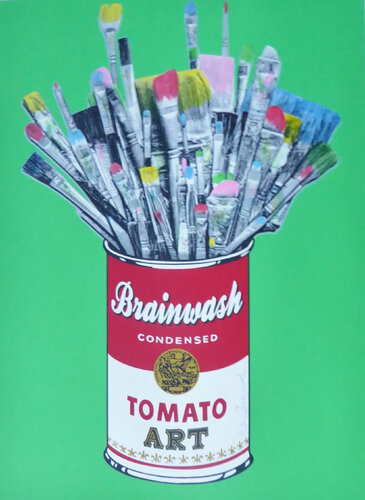 Tomato Pop (Green) van Mr. Brainwash, Afdruk te koop op Singulart