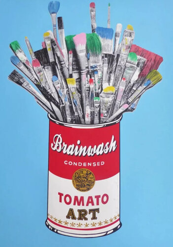Tomato Pop (Green) von Mr. Brainwash, Druck kaufen auf Singulart