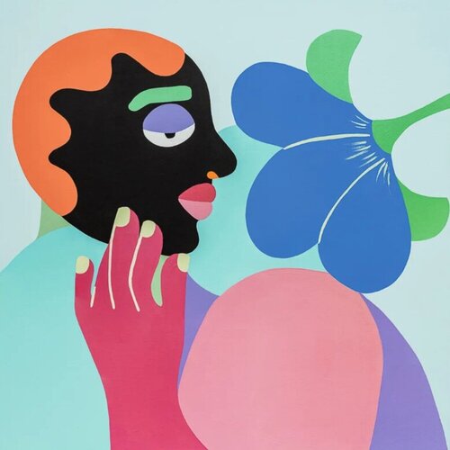 Sweet Bloom ( Blue) di Deborah Segun, Stampa in vendita su Singulart