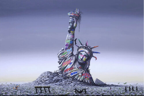 #Foreverslaves ( Forever Slaves) van RoamCouch, Afdruk te koop op Singulart