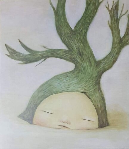 Growth van Moe NAKAMURA, Afdruk te koop op Singulart