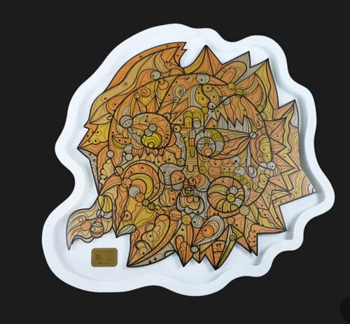 Sun ( Gold) par Zhang Changjiang, Édition en vente sur Singulart