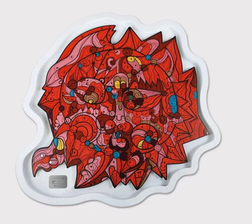 Sun (Red) by Zhang Changjiang, Print for Sale on Singulart