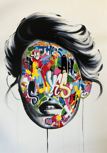 LA CAGE ENTRE LES FRONTIERES by Martin Whatson X Sandra Chevrier, Print for Sale on Singulart
