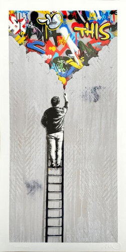 Martin Whatson マーティンワトソン2枚 シルクスクリーン 未開封 Martin Whatson（マーティン・ワトソン）Paint Loveを通販で販売