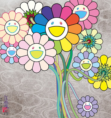 Kōrin and Warhol de Takashi Murakami, Impresión a la venta en Singulart