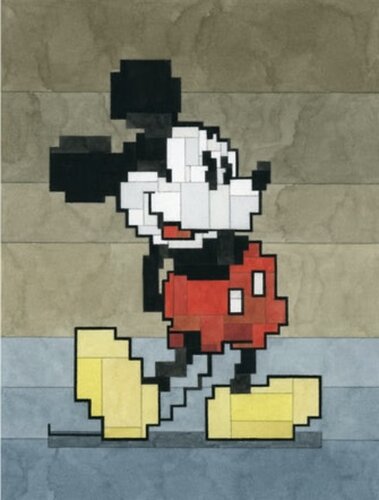 Mickey (Mouse , Disney) von Adam Lister, Druck kaufen auf Singulart