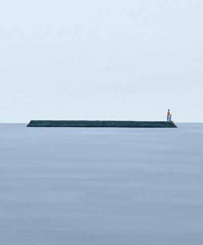 Solids by the seashore von Suntur, Druck kaufen auf Singulart