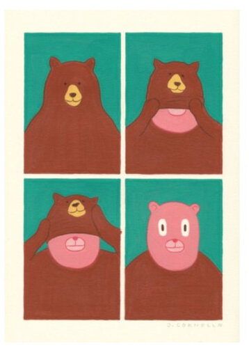 TrulyBear ( Bear) by Joan Cornellà, Print for Sale on Singulart