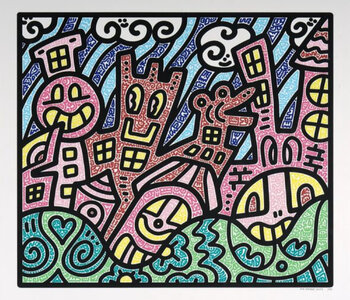 Mr.doodle リソグラフ Mr Doodleの作品をSINGULARTで販売中