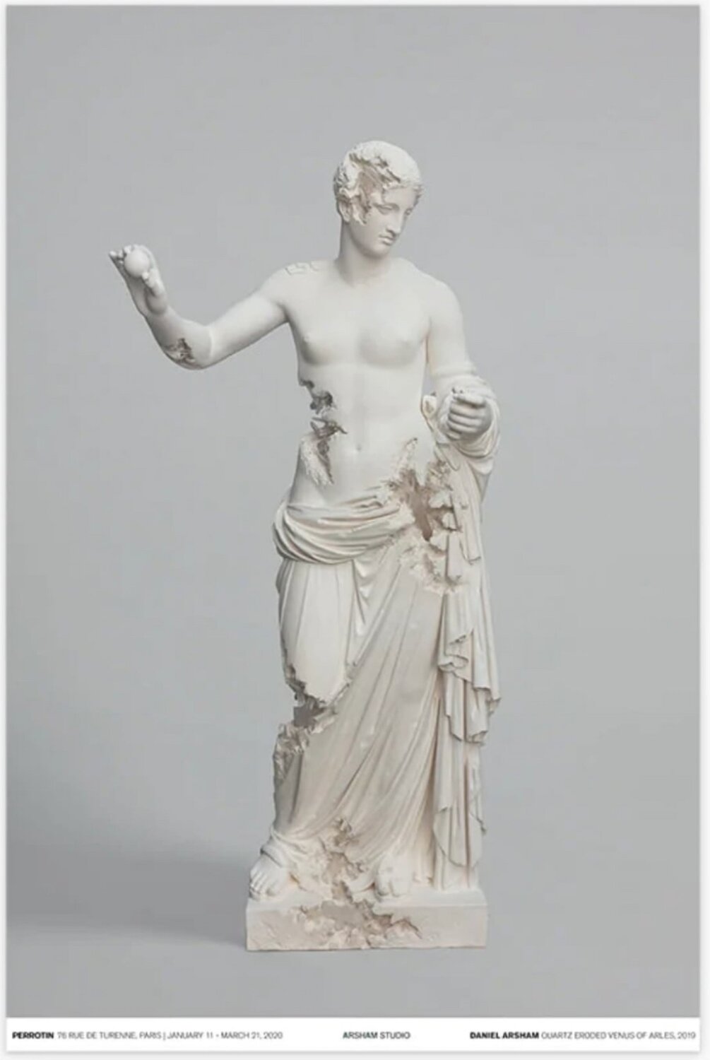 Quartz Eroded Venus of Arles (Poster) Daniel Arsham