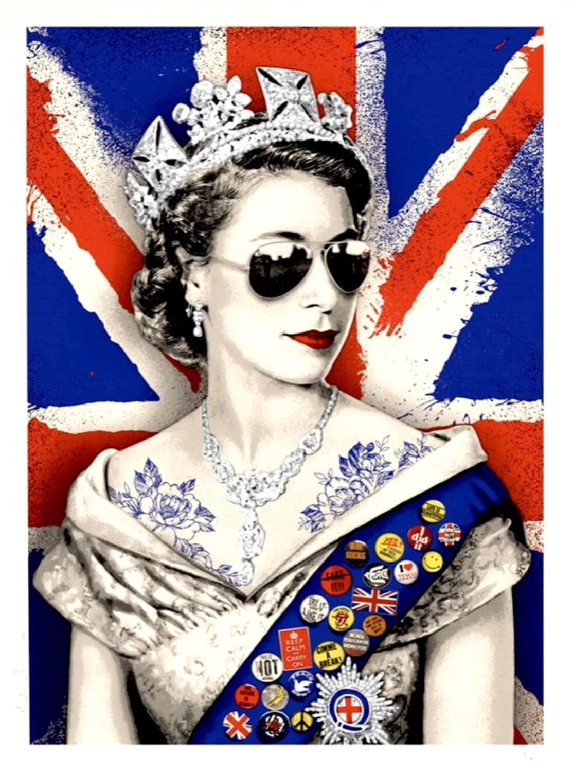 Queen of Heart Mr. Brainwash Stampa in vendita