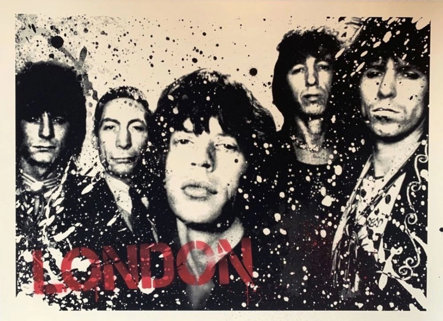 The London Years (Rolling Stones) Mr. Brainwash Druck zu verkaufen