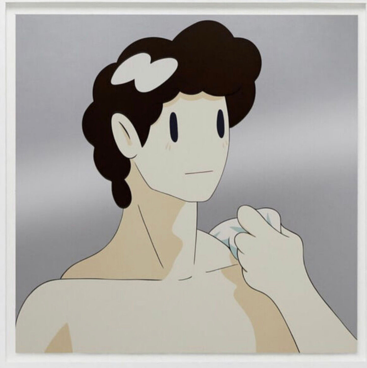 David (Silver) Takeru Amano Stampa in vendita