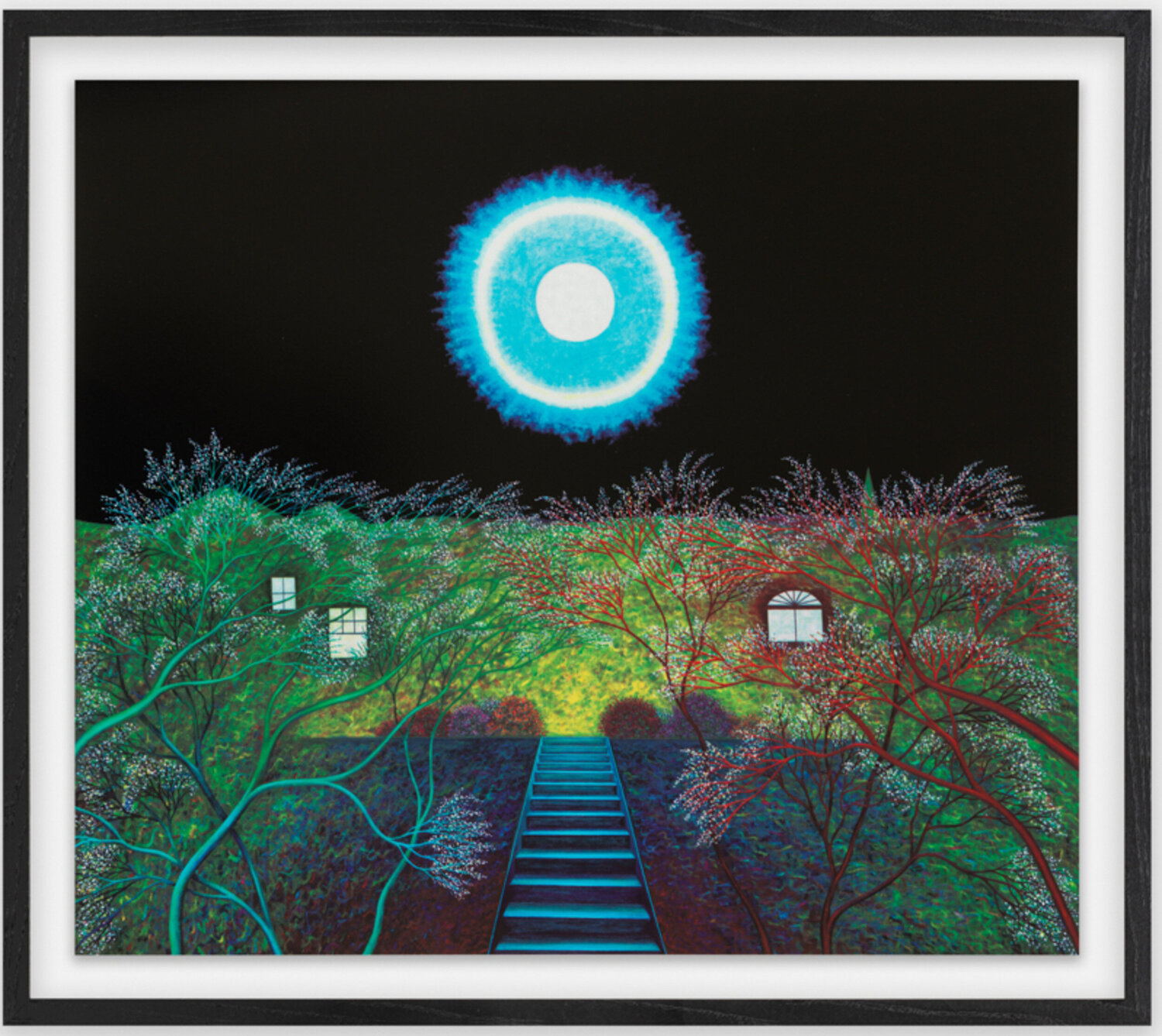 Spring Moon, Grant Street (Hand-finished) Scott Kahn Stampa in vendita