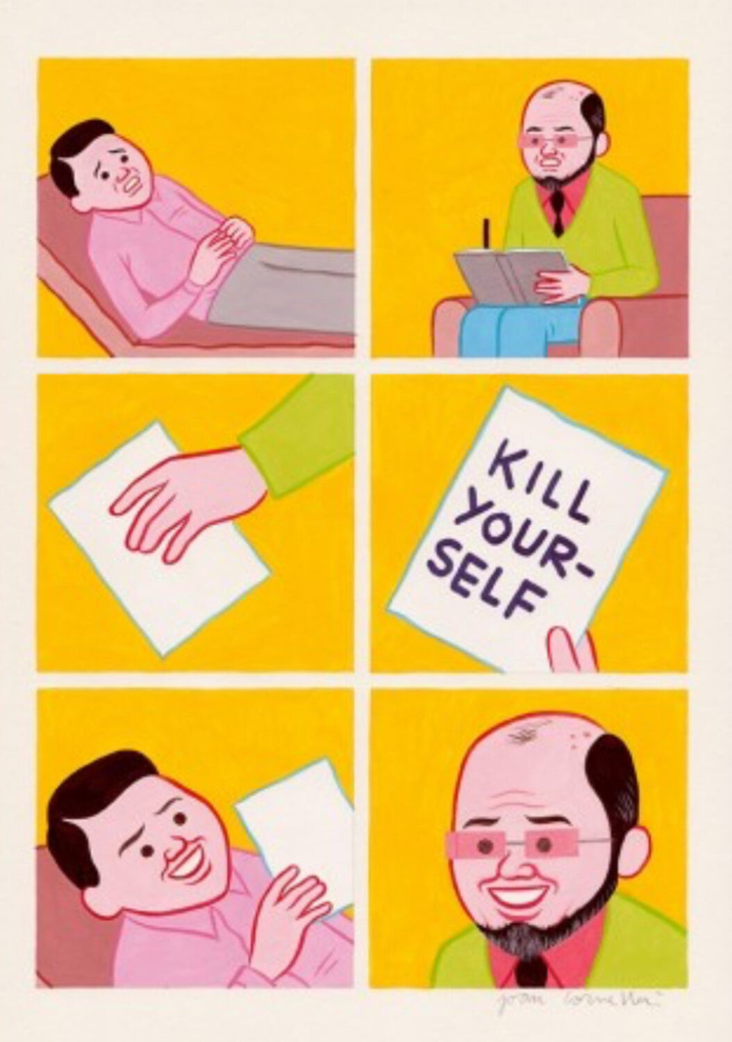 Kill Yourself Joan Cornellà Stampa in vendita