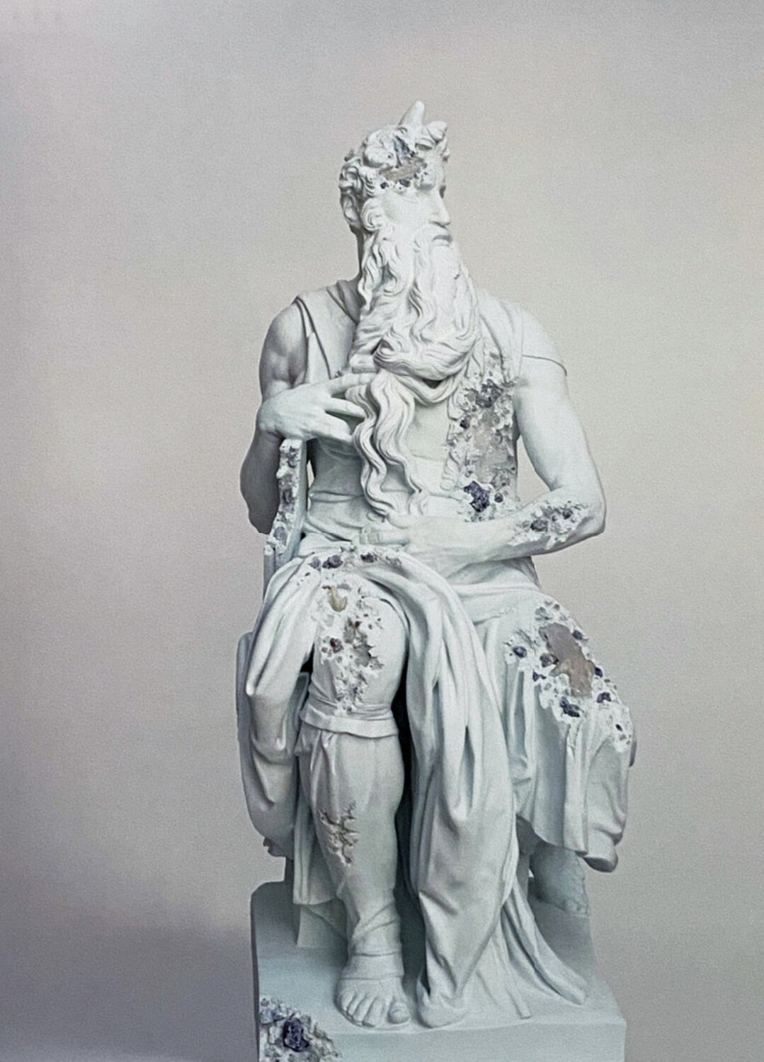 Quartz Eroded Moses (Poster) Daniel Arsham