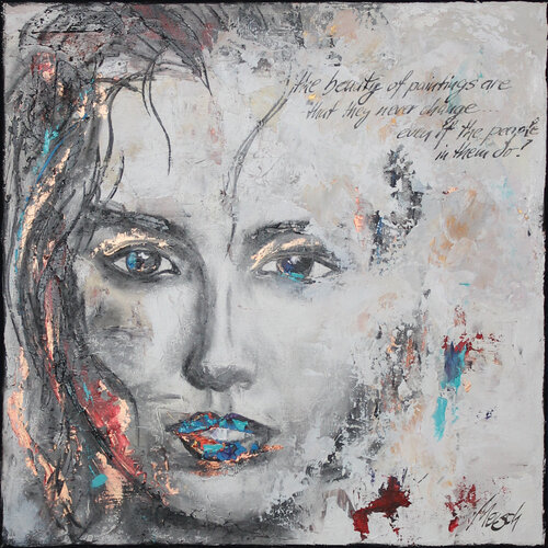 Beauty di Ulla Mersch, Pittura in vendita su Singulart