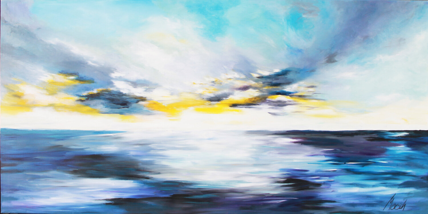 Der Sonne entgegen Ulla Mersch Pintura original en venta