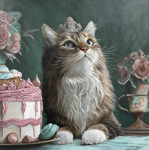 Tiny Princess von Maria Arias, Malerei kaufen auf Singulart