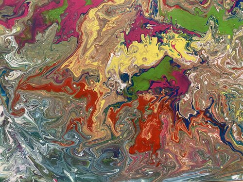 Farben der Welt di Ilona Pausder, Pittura in vendita su Singulart