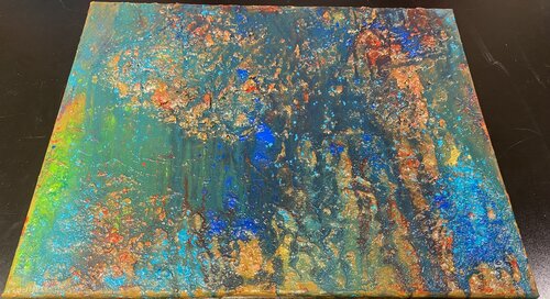 “Erdenklang – Tiefe der Natur” di Ilona Pausder, Pittura in vendita su Singulart