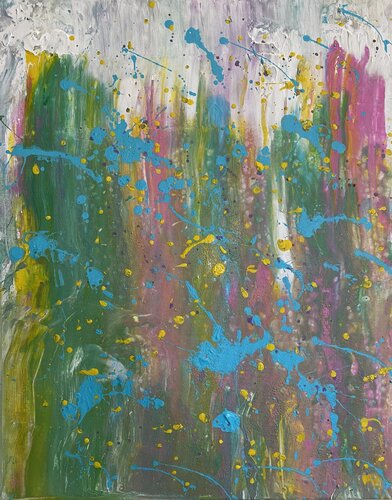 Kraft im Chaos von Ilona Pausder, Malerei kaufen auf Singulart