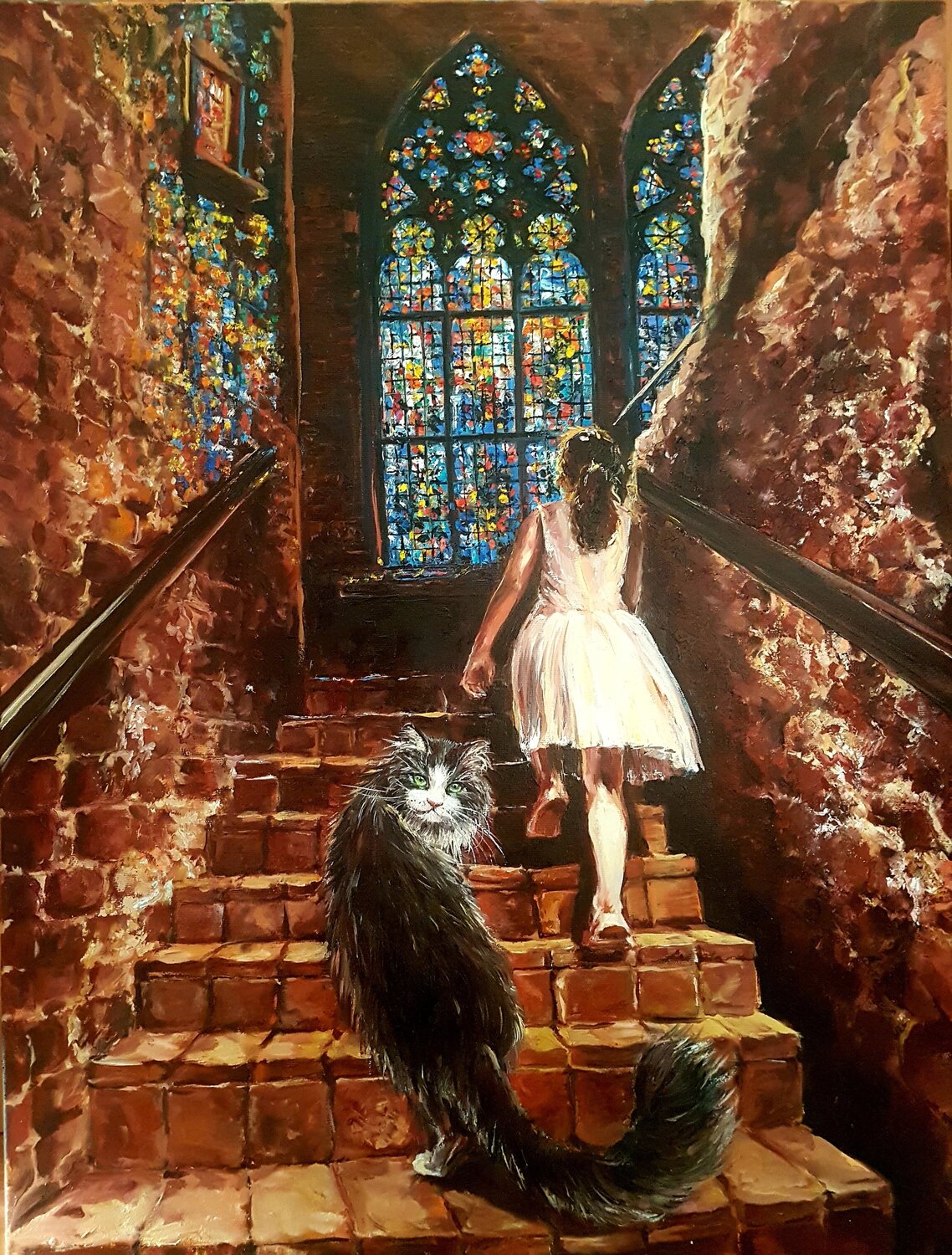 Alice und der Cheshire-Kater Anna Lang
