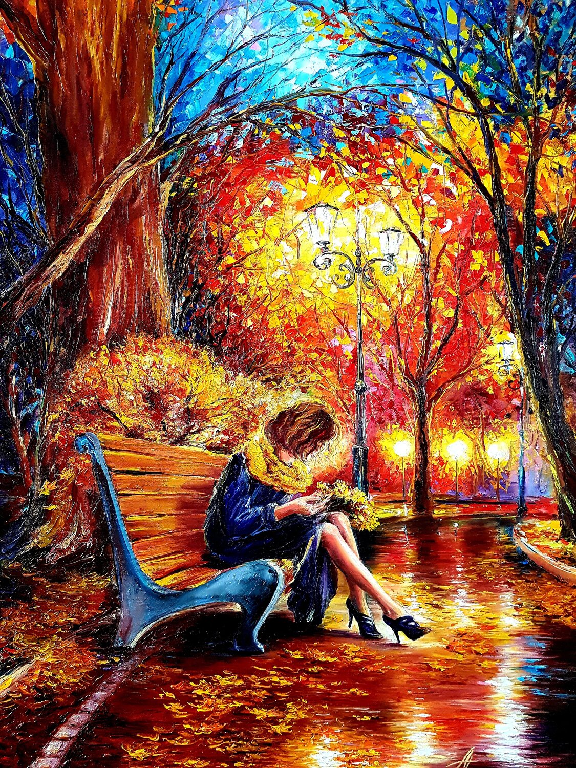 Die Herbststimmung Anna Lang