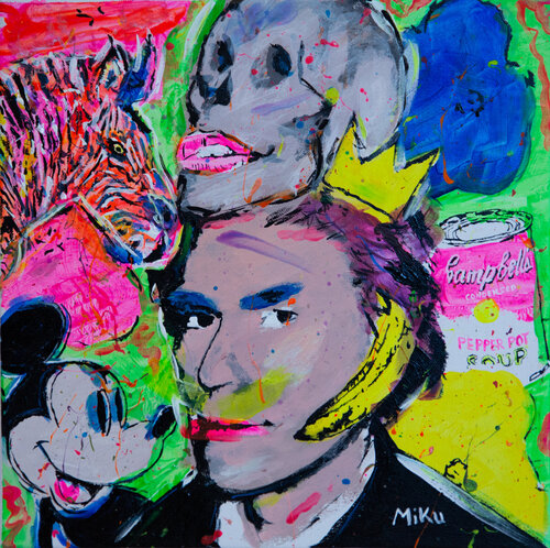 andy's world (warhol tribute) Michael "MiKu" Kuhn