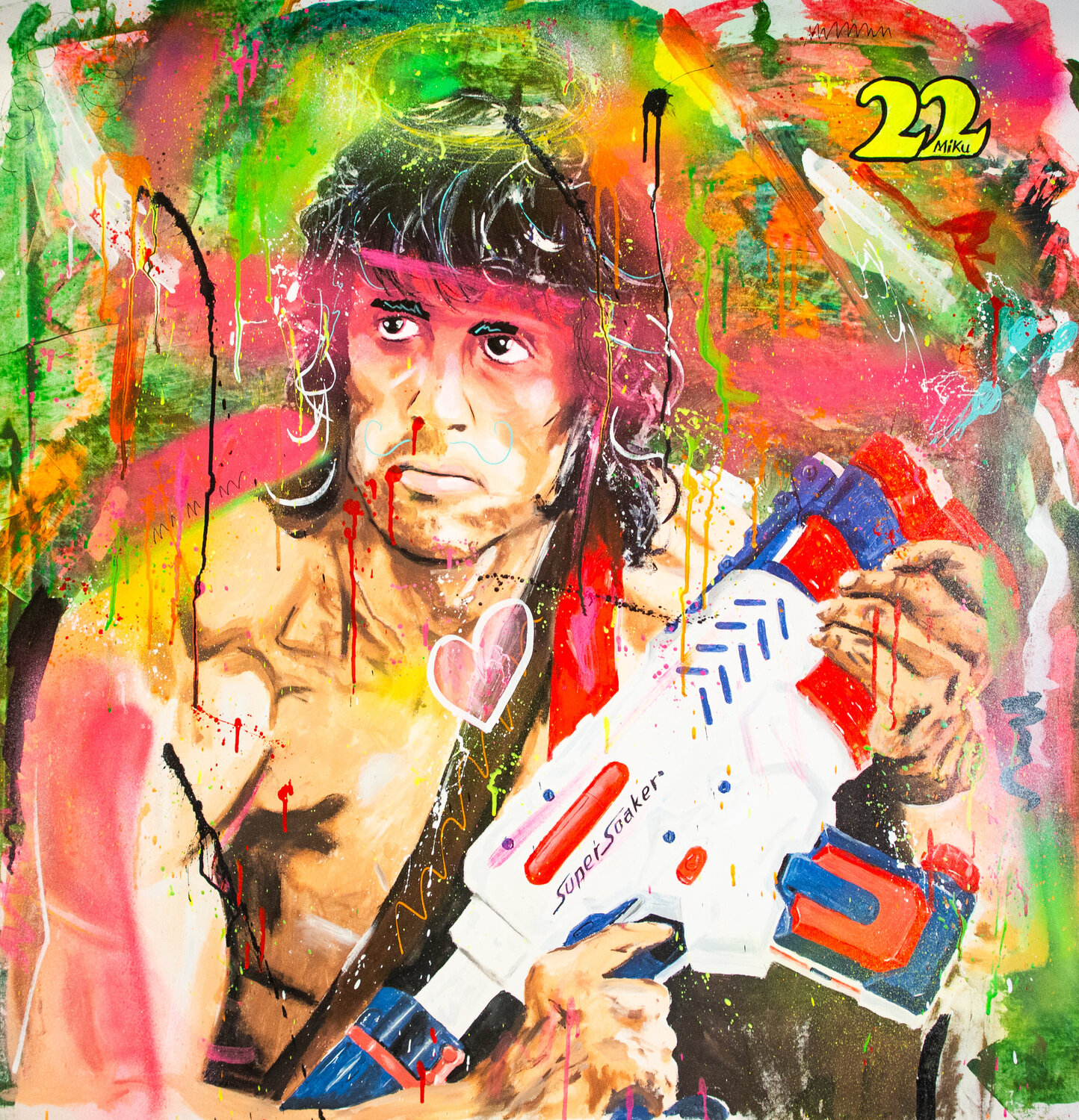Water Gun Rambo (Sylvester Stallone) Michael "MiKu" Kuhn