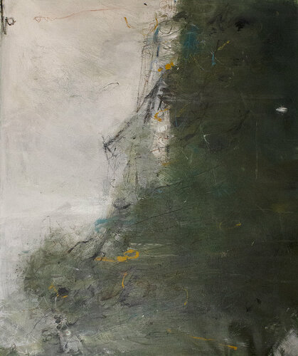 Between Heaven and Earth : Petrichor di Stephanie Visser, Pittura in vendita su Singulart