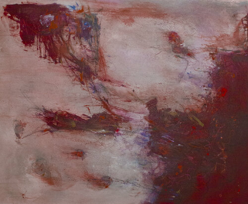 Between Heaven and Earth : Between Light and Darkness di Stephanie Visser, Pittura in vendita su Singulart