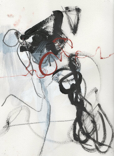 Black and White : : untitled 3 van Stephanie Visser, Werk op papier te koop op Singulart