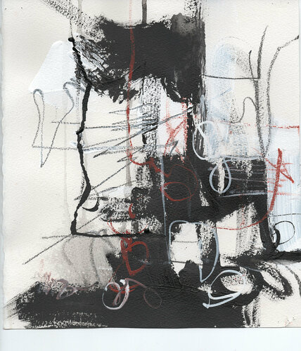 Black and White : : untitled 6 by Stephanie Visser, Work on Paper for Sale on Singulart