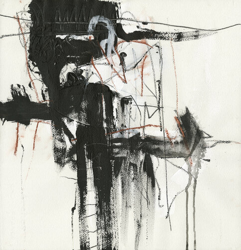 Black and White : : untitled 9 van Stephanie Visser, Werk op papier te koop op Singulart