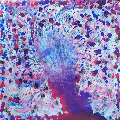 Tambora, 1815     van Peter Sahlman, Schilderij te koop op Singulart