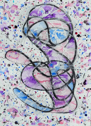 Calibi Yau Feynmann Tardigrade II by Peter Sahlman, Work on Paper for Sale on Singulart