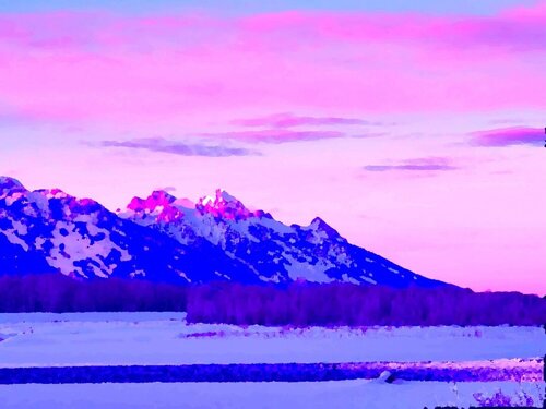 Tetons, WY von Peter Sahlman, Fotografie kaufen auf Singulart